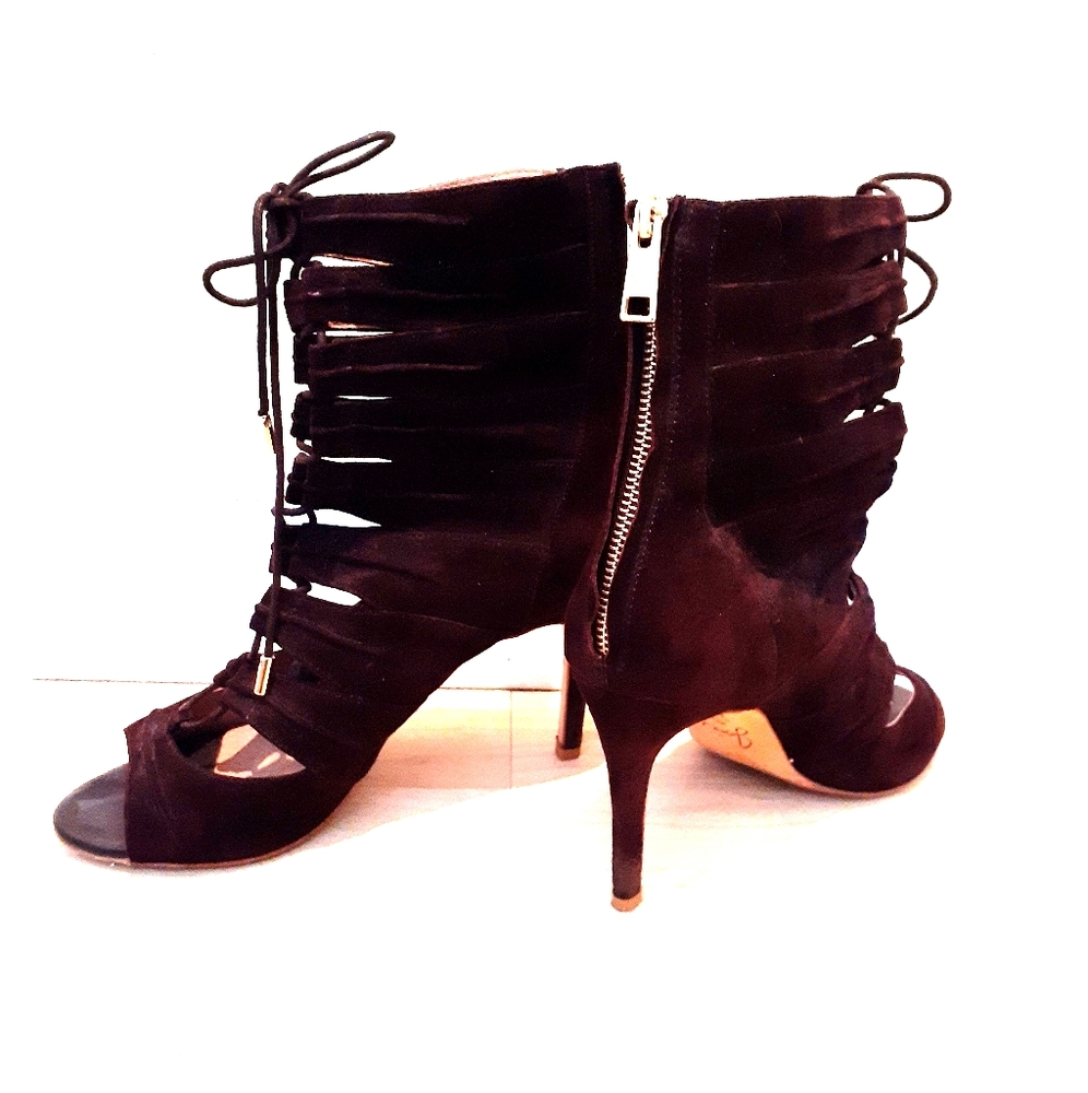 Joie lace up booties